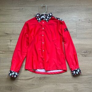 Brand New Rocket Donkey Womens Small Poker Shirt